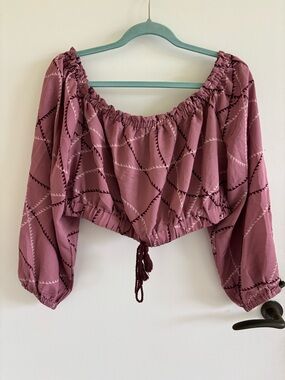 Hawaii’s Finest crop top new NWT spring summer festival boho
